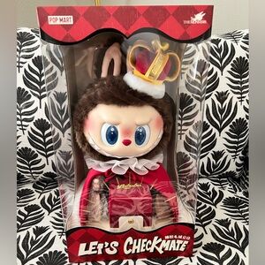 Pop Mart Labubu Plush - Let’s Checkmate King